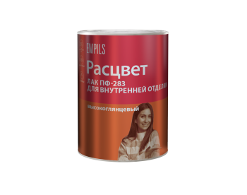 Лак Эмпилс Расцвет универсальный для внутренних работ бесцветный 0,8 кг глянцевый